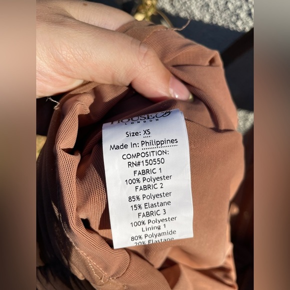 ❌SOLD❌House of CB Talya Toffee Corset Midi Dress - Picture 13 of 15